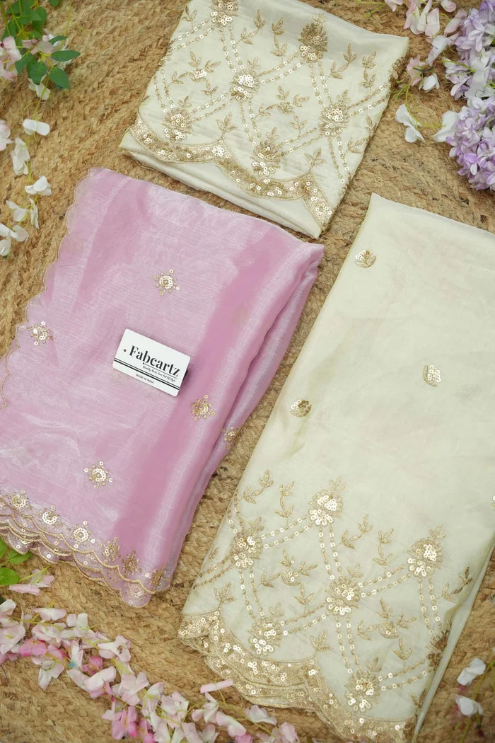 దక్షిణ భారత పండుగ సాంప్రదాయ హాఫ్ చీర (ఛవి) 