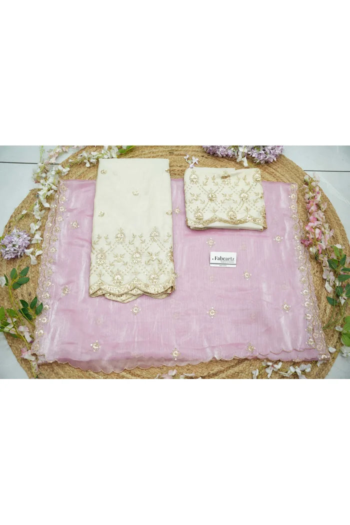 దక్షిణ భారత పండుగ సాంప్రదాయ హాఫ్ చీర (ఛవి) 