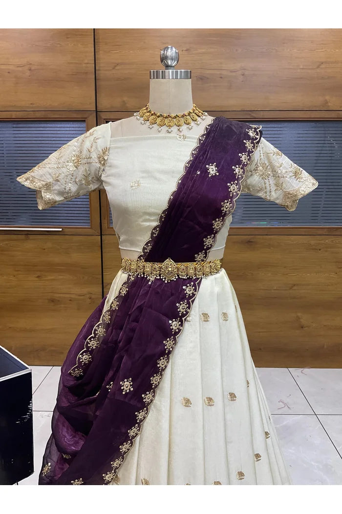 Nobita South Indian Festival Traditional Lehenga Choli