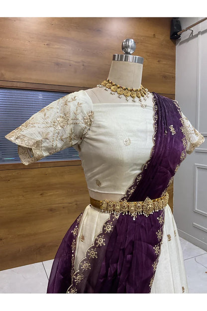 Nobita South Indian Festival Traditional Lehenga Choli