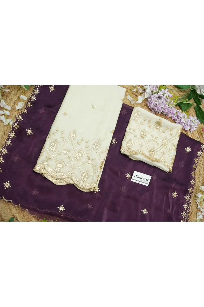 దక్షిణ భారత పండుగ సాంప్రదాయ హాఫ్ చీర (ఛవి) 