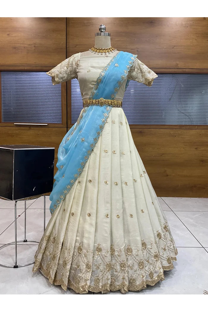 Nobita South Indian Festival Traditional Lehenga Choli