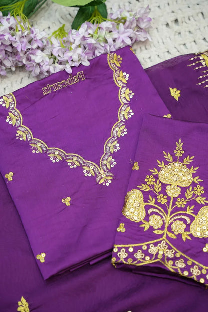 దక్షిణ భారత పండుగ సాంప్రదాయ హాఫ్ చీర (ఛవి) 