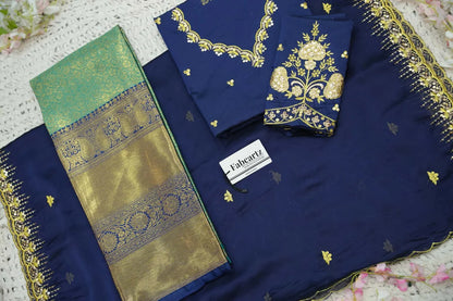 దక్షిణ భారత పండుగ సాంప్రదాయ హాఫ్ చీర (ఛవి) 