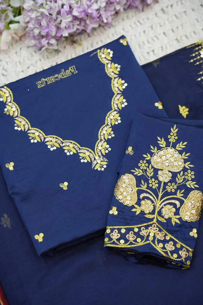 దక్షిణ భారత పండుగ సాంప్రదాయ హాఫ్ చీర (ఛవి) 