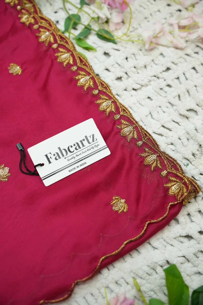 దక్షిణ భారత పండుగ సాంప్రదాయ హాఫ్ చీర (ఛవి) 