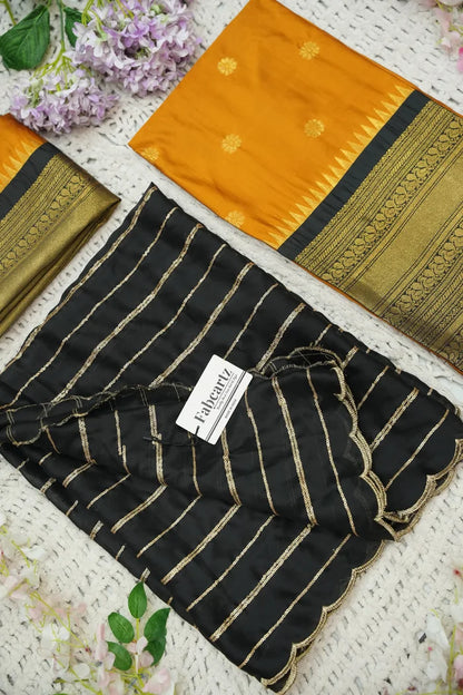 దక్షిణ భారత పండుగ సాంప్రదాయ హాఫ్ చీర (ఛవి) 