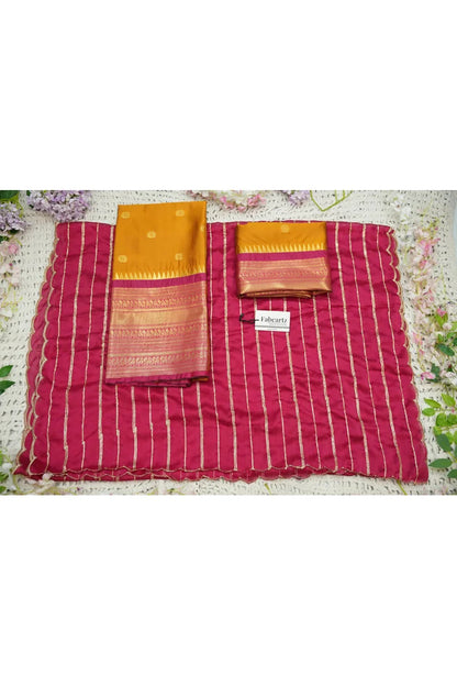 దక్షిణ భారత పండుగ సాంప్రదాయ హాఫ్ చీర (ఛవి) 