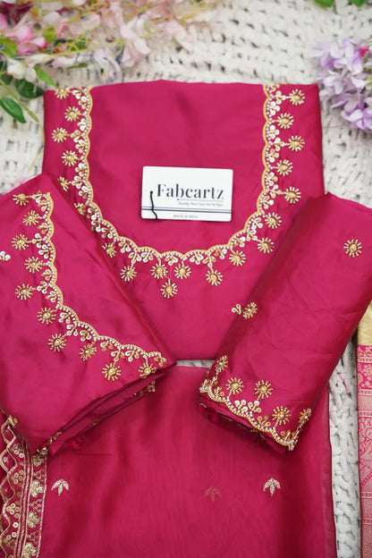 దక్షిణ భారత పండుగ సాంప్రదాయ హాఫ్ చీర (ఛవి) 