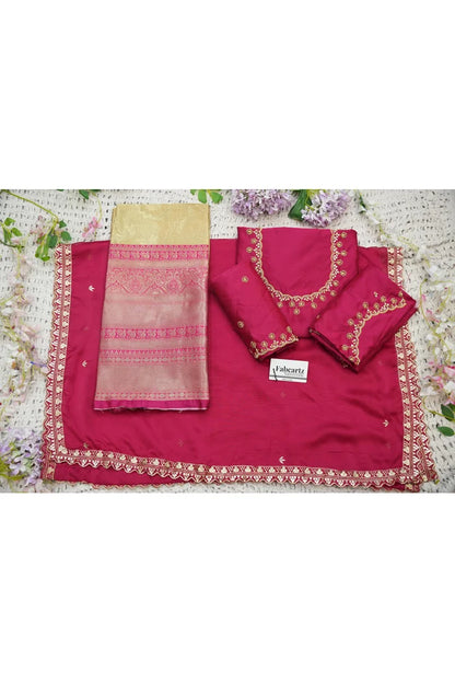 దక్షిణ భారత పండుగ సాంప్రదాయ హాఫ్ చీర (ఛవి) 