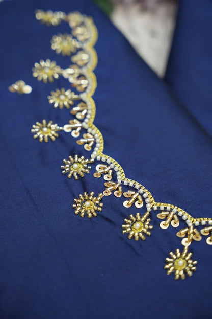 దక్షిణ భారత పండుగ సాంప్రదాయ హాఫ్ చీర (ఛవి) 