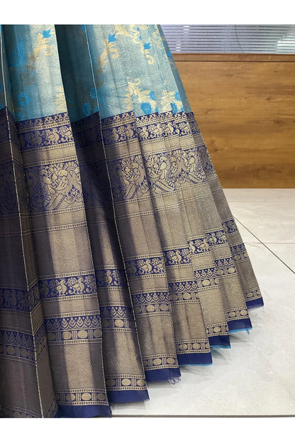 దక్షిణ భారత పండుగ సాంప్రదాయ హాఫ్ చీర (ఛవి) 