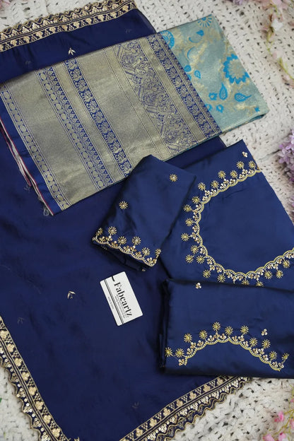 దక్షిణ భారత పండుగ సాంప్రదాయ హాఫ్ చీర (ఛవి) 