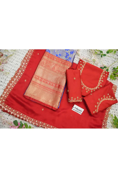 దక్షిణ భారత పండుగ సాంప్రదాయ హాఫ్ చీర (ఛవి) 