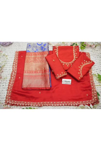 దక్షిణ భారత పండుగ సాంప్రదాయ హాఫ్ చీర (ఛవి) 