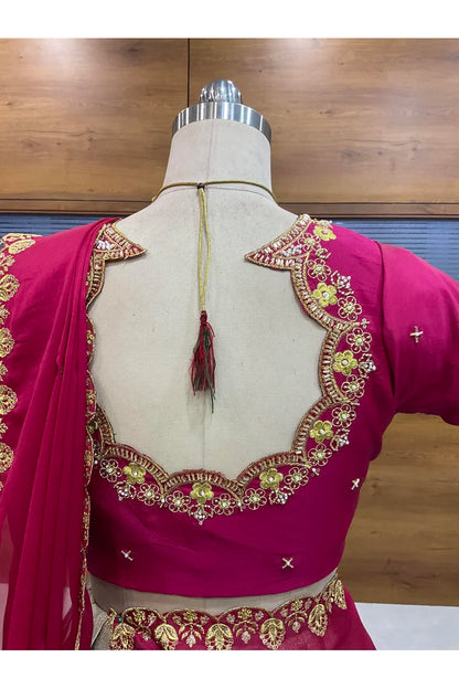 దక్షిణ భారత పండుగ సాంప్రదాయ హాఫ్ చీర (ఛవి) 