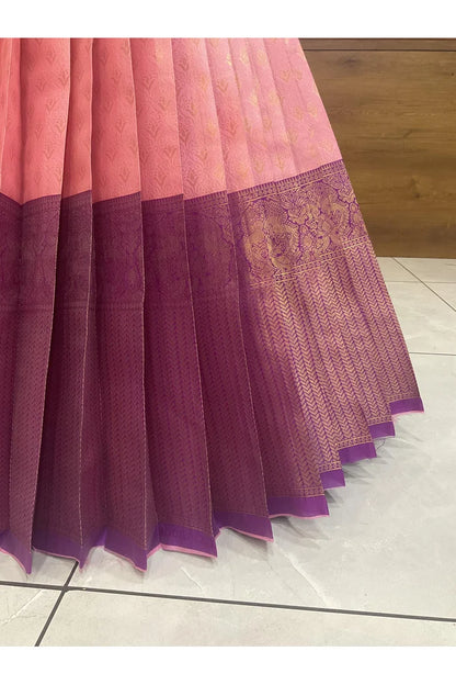 దక్షిణ భారత పండుగ సాంప్రదాయ హాఫ్ చీర (ఛవి) 