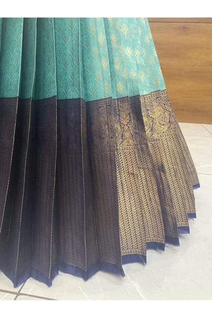 దక్షిణ భారత పండుగ సాంప్రదాయ హాఫ్ చీర (ఛవి) 