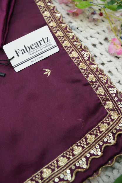 Beautiful South Indian Style Half Saree with Beads Work Blouse and Dupatta for Women | Sanskruti