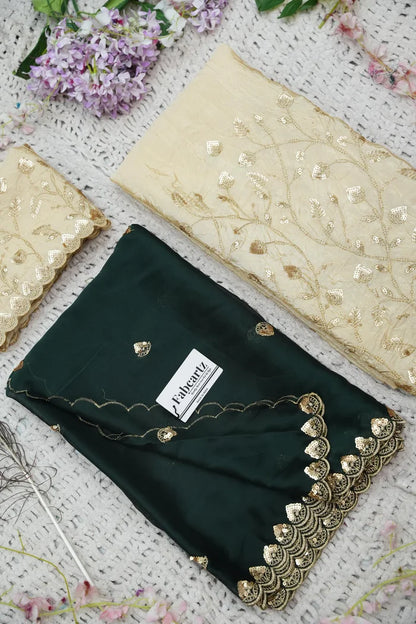 దక్షిణ భారత పండుగ సాంప్రదాయ హాఫ్ చీర (ఛవి) 