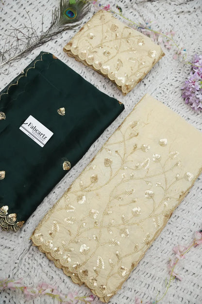 దక్షిణ భారత పండుగ సాంప్రదాయ హాఫ్ చీర (ఛవి) 