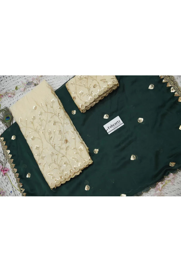 దక్షిణ భారత పండుగ సాంప్రదాయ హాఫ్ చీర (ఛవి) 