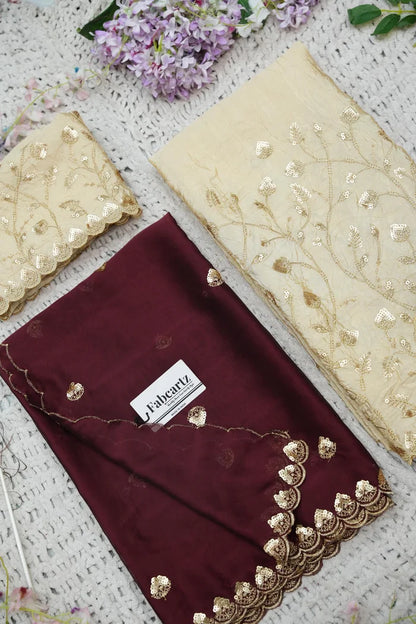 దక్షిణ భారత పండుగ సాంప్రదాయ హాఫ్ చీర (ఛవి) 