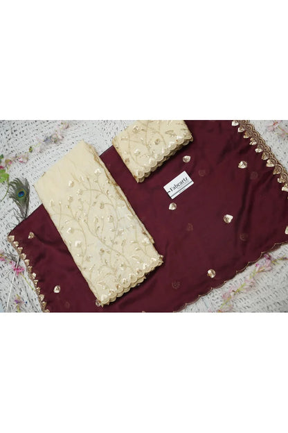 దక్షిణ భారత పండుగ సాంప్రదాయ హాఫ్ చీర (ఛవి) 