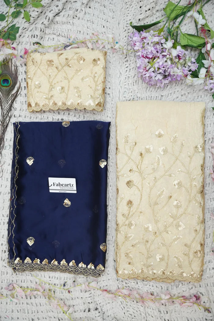 దక్షిణ భారత పండుగ సాంప్రదాయ హాఫ్ చీర (ఛవి) 