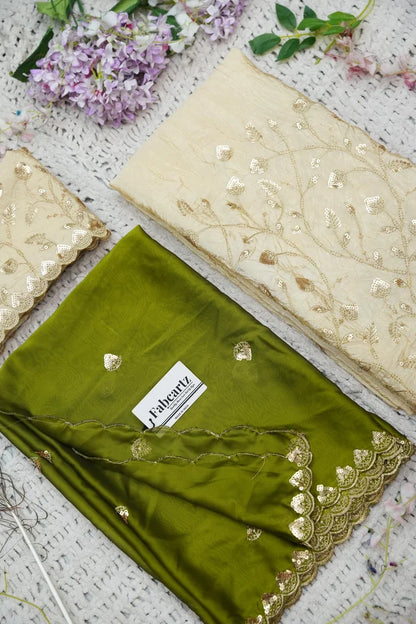 దక్షిణ భారత పండుగ సాంప్రదాయ హాఫ్ చీర (ఛవి) 