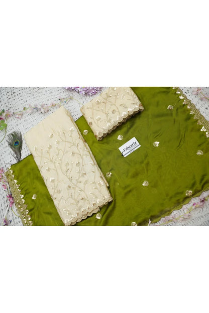 దక్షిణ భారత పండుగ సాంప్రదాయ హాఫ్ చీర (ఛవి) 