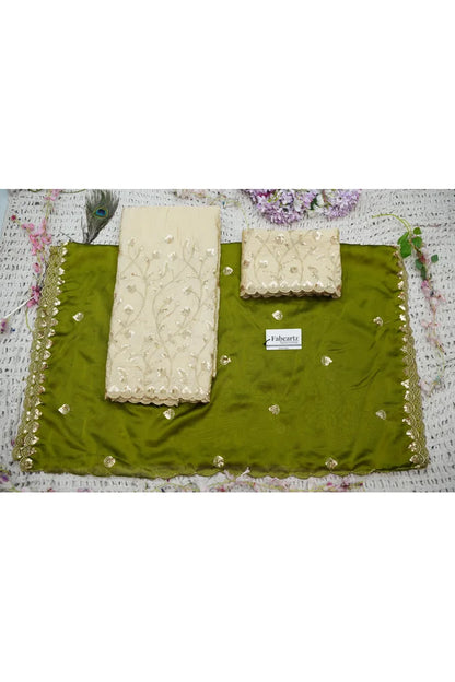 దక్షిణ భారత పండుగ సాంప్రదాయ హాఫ్ చీర (ఛవి) 