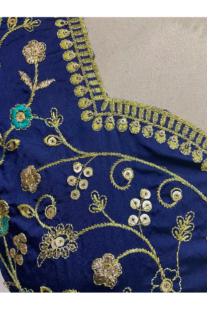 Beautiful South Indian Style Half Saree with Embroidery Blouse and Dupatta for Women | Ishita