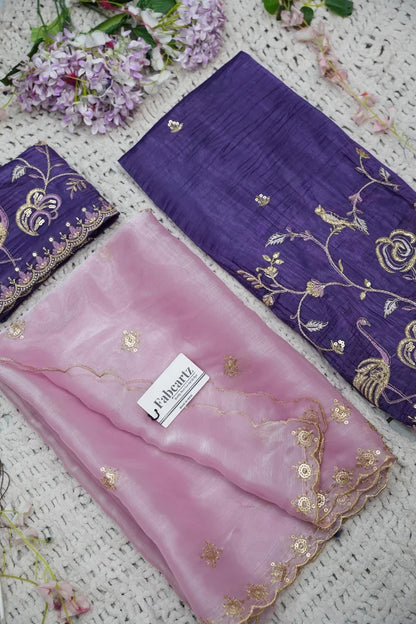 దక్షిణ భారత పండుగ సాంప్రదాయ హాఫ్ చీర (ఛవి) 