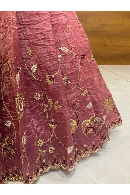 దక్షిణ భారత పండుగ సాంప్రదాయ హాఫ్ చీర (ఛవి) 