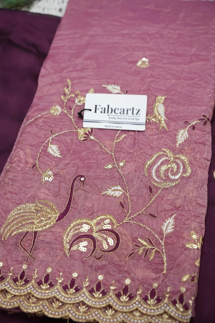 దక్షిణ భారత పండుగ సాంప్రదాయ హాఫ్ చీర (ఛవి) 