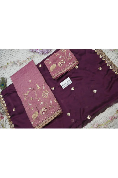 దక్షిణ భారత పండుగ సాంప్రదాయ హాఫ్ చీర (ఛవి) 