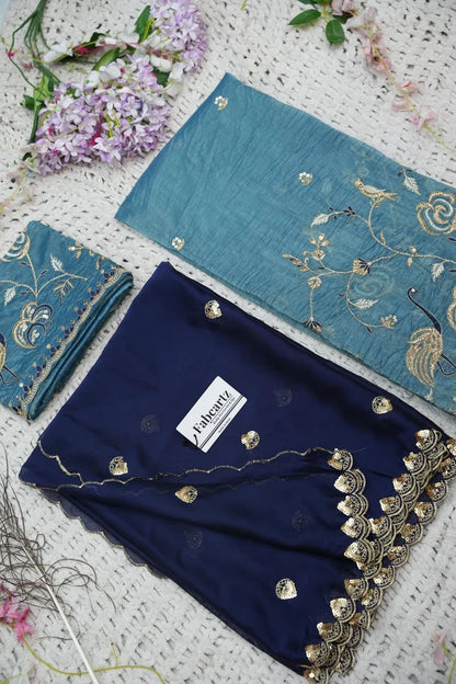 దక్షిణ భారత పండుగ సాంప్రదాయ హాఫ్ చీర (ఛవి) 