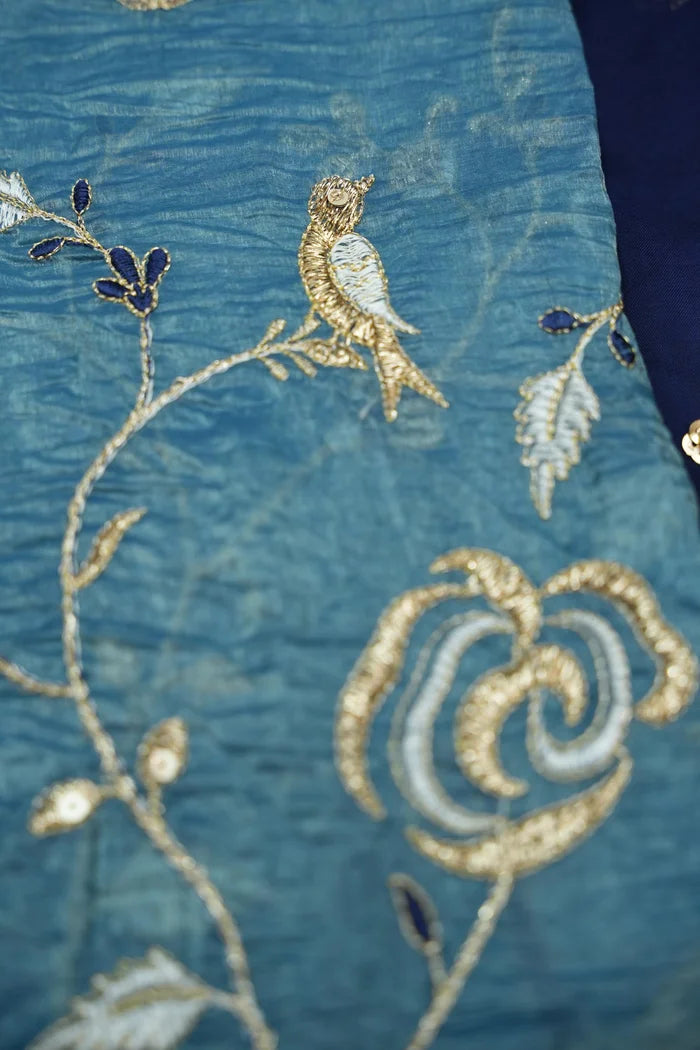 దక్షిణ భారత పండుగ సాంప్రదాయ హాఫ్ చీర (ఛవి) 