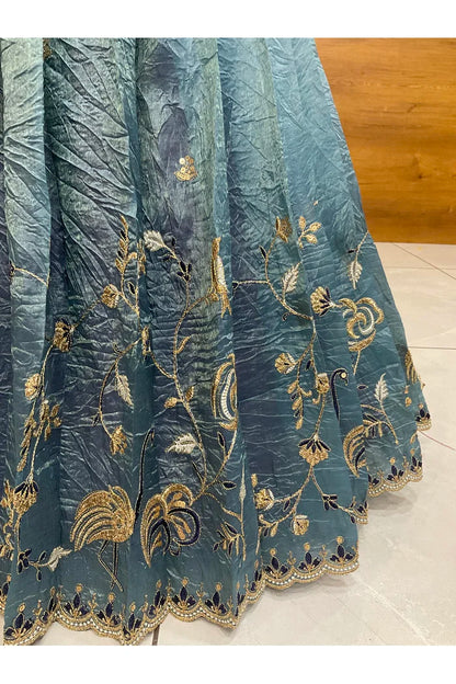 దక్షిణ భారత పండుగ సాంప్రదాయ హాఫ్ చీర (ఛవి) 