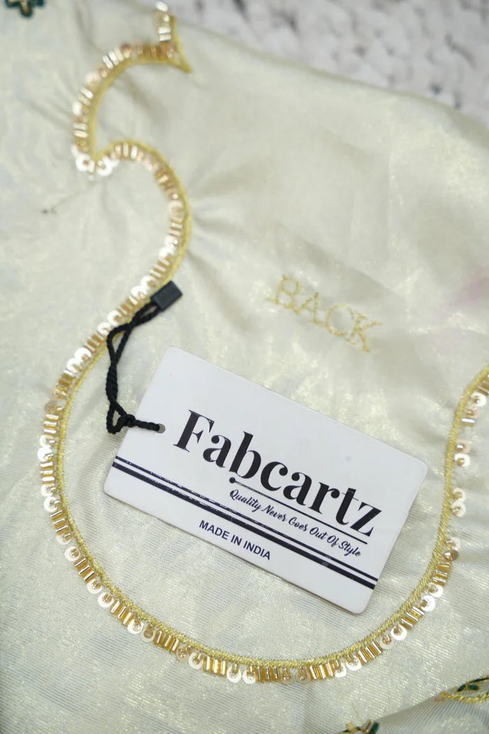 దక్షిణ భారత పండుగ సాంప్రదాయ హాఫ్ చీర (ఛవి) 