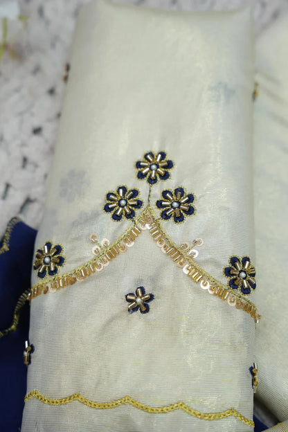 దక్షిణ భారత పండుగ సాంప్రదాయ హాఫ్ చీర (ఛవి) 