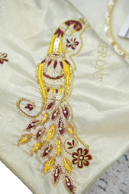 దక్షిణ భారత పండుగ సాంప్రదాయ హాఫ్ చీర (ఛవి) 