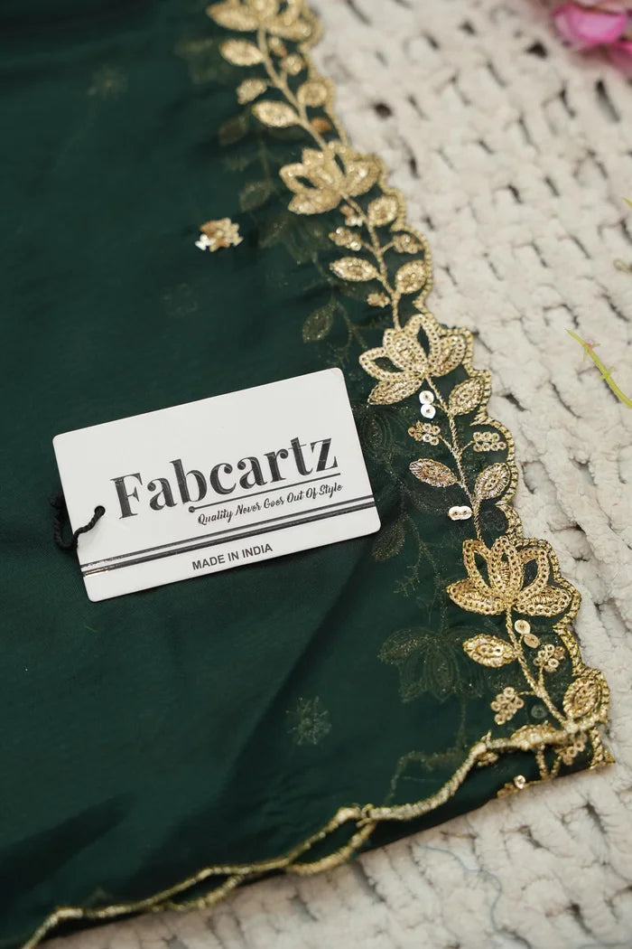 దక్షిణ భారత పండుగ సాంప్రదాయ హాఫ్ చీర (ఛవి) 