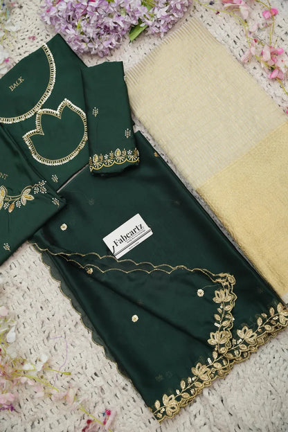 దక్షిణ భారత పండుగ సాంప్రదాయ హాఫ్ చీర (ఛవి) 