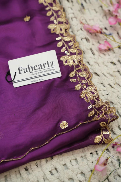 దక్షిణ భారత పండుగ సాంప్రదాయ హాఫ్ చీర (ఛవి) 