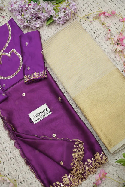 దక్షిణ భారత పండుగ సాంప్రదాయ హాఫ్ చీర (ఛవి) 