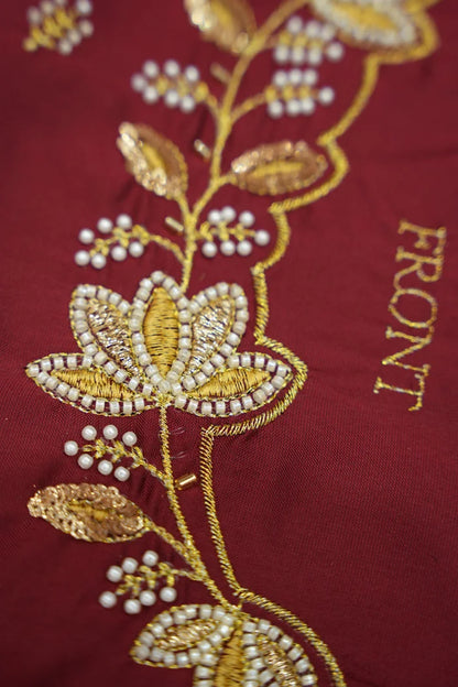 దక్షిణ భారత పండుగ సాంప్రదాయ హాఫ్ చీర (ఛవి) 