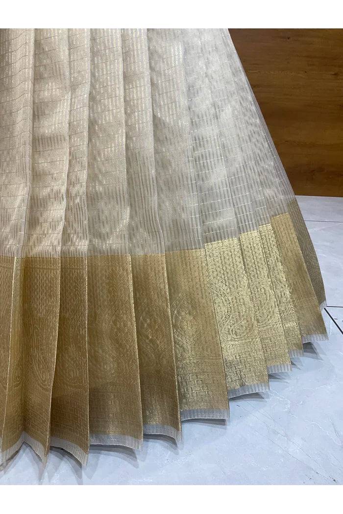 దక్షిణ భారత పండుగ సాంప్రదాయ హాఫ్ చీర (ఛవి) 