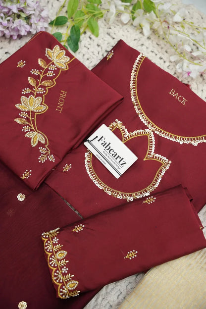 దక్షిణ భారత పండుగ సాంప్రదాయ హాఫ్ చీర (ఛవి) 